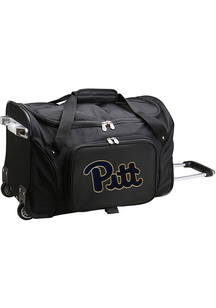 Pitt Panthers Black 22 Rolling Duffel Luggage