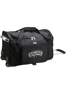 San Antonio Spurs Black 22 Rolling Duffel Luggage