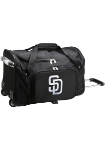 San Diego Padres Black 22 Rolling Duffel Luggage