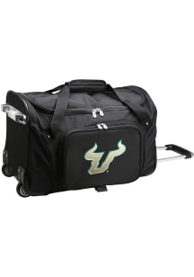 South Florida Bulls Black 22 Rolling Duffel Luggage