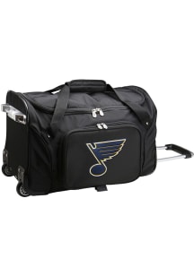St Louis Blues Black 22 Rolling Duffel Luggage