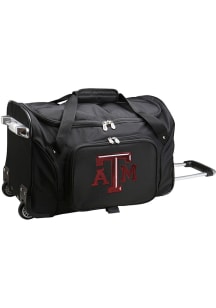 Texas A&amp;M Aggies Black 22 Rolling Duffel Luggage