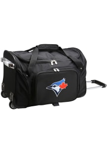Toronto Blue Jays Black 22 Rolling Duffel Luggage