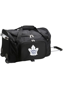Toronto Maple Leafs Black 22 Rolling Duffel Luggage