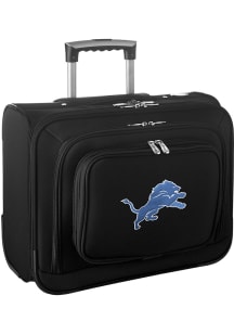 Detroit Lions Black Overnighter Laptop Luggage