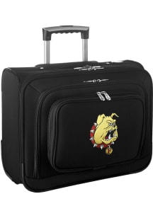 Ferris State Bulldogs Black Overnighter Laptop Luggage
