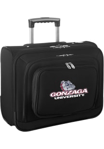 Gonzaga Bulldogs Black Overnighter Laptop Luggage