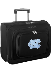 North Carolina Tar Heels Black Overnighter Laptop Luggage