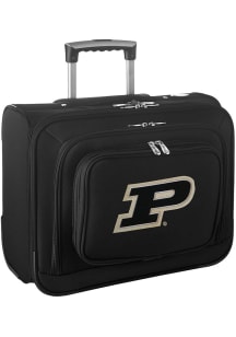 Overnighter Laptop Purdue Boilermakers Luggage - Black