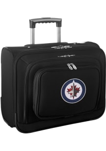 Winnipeg Jets Black Overnighter Laptop Luggage