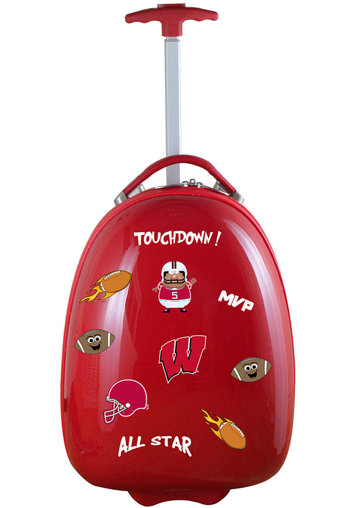 Wisconsin Badgers Red Kid Pod Luggage