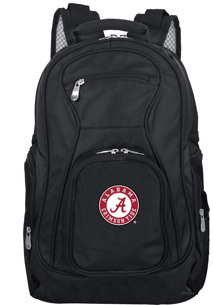 Alabama Crimson Tide Black 19 Laptop Backpack