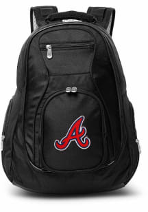 Mojo Atlanta Braves Black 19 Laptop Backpack