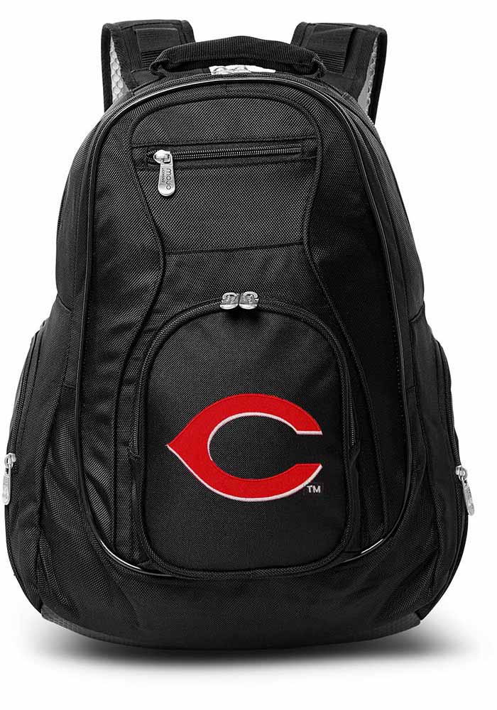Cincinnati Reds Black 19 Laptop Backpack