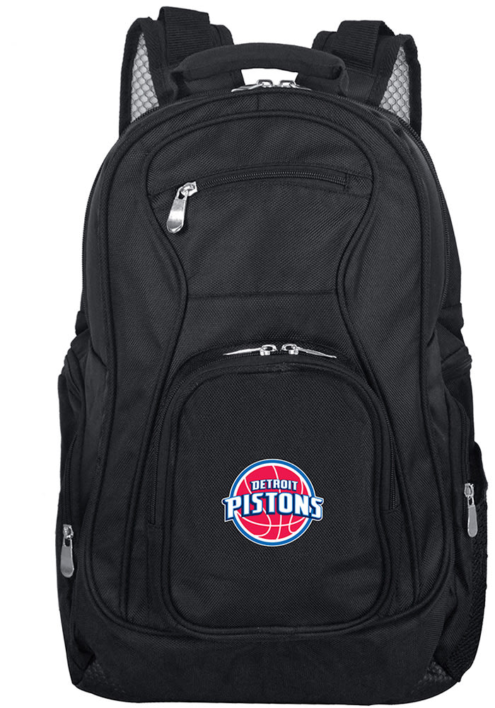 Detroit Pistons Black 19 Laptop Backpack