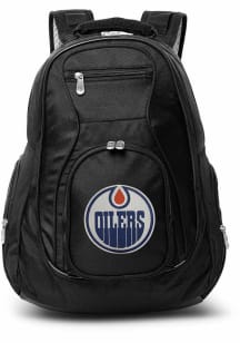 Mojo Edmonton Oilers Black 19 Laptop Backpack
