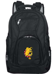 Ferris State Bulldogs Black 19 Laptop Backpack