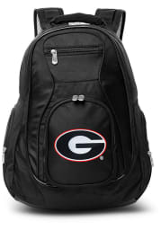 Georgia Bulldogs Black 19 Laptop Backpack