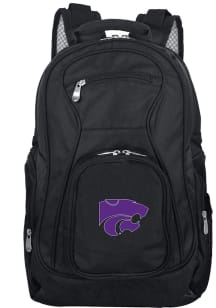 K-State Wildcats Black 19 Laptop Backpack