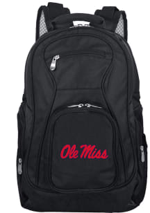 Mojo Ole Miss Rebels Black 19 Laptop Backpack