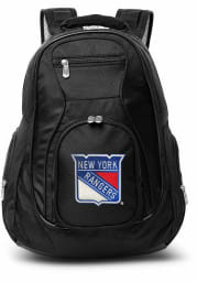New York Rangers Black 19 Laptop Backpack