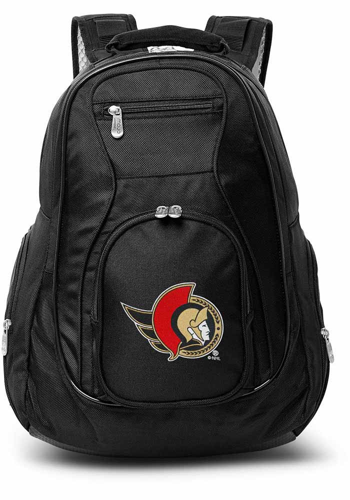 Ottawa Senators Black 19 Laptop Backpack