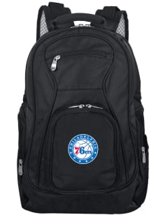 Mojo Philadelphia 76ers Black 19 Laptop Backpack