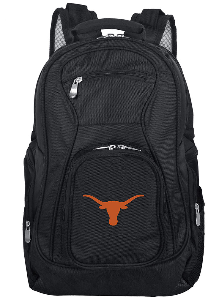 Texas Longhorns Black 19 Laptop Backpack