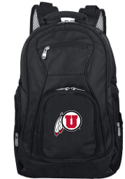 Utah Utes Black 19 Laptop Backpack