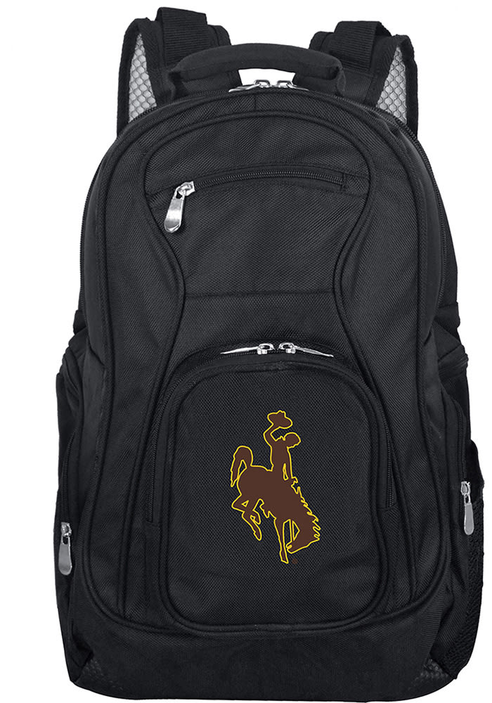 Wyoming Cowboys Black 19 Laptop Backpack
