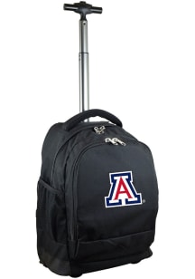Mojo Arizona Wildcats Black Wheeled Premium Backpack