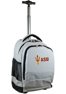 Mojo Arizona State Sun Devils Grey Wheeled Premium Backpack