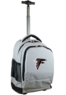 Mojo Atlanta Falcons Grey Wheeled Premium Backpack