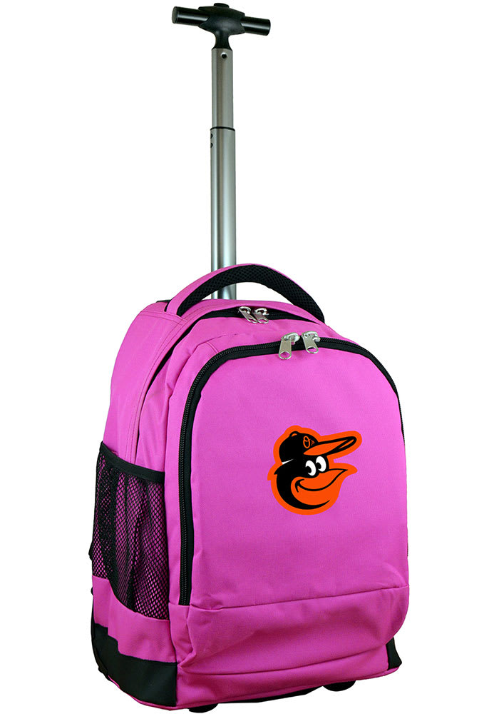 MOJO Pink Louisville Cardinals 19'' Premium Wheeled Backpack