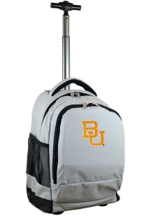Mojo Baylor Bears Grey Wheeled Premium Backpack