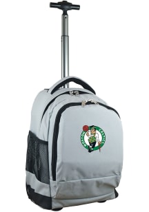 Mojo Boston Celtics Grey Wheeled Premium Backpack