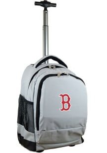 Mojo Boston Red Sox Grey Wheeled Premium Backpack