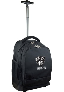 Mojo Brooklyn Nets Black Wheeled Premium Backpack