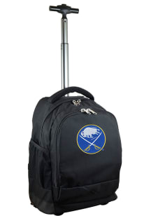 Mojo Buffalo Sabres Black Wheeled Premium Backpack
