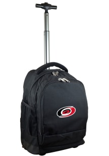 Mojo Carolina Hurricanes Black Wheeled Premium Backpack