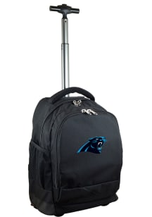 Mojo Carolina Panthers Black Wheeled Premium Backpack