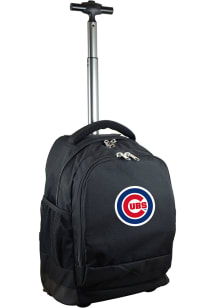 Mojo Chicago Cubs Black Wheeled Premium Backpack