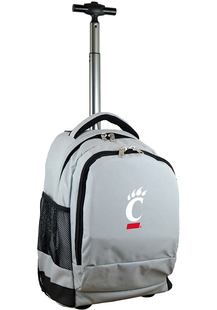 Mojo Cincinnati Bearcats Grey Wheeled Premium Backpack