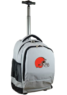Mojo Cleveland Browns Grey Wheeled Premium Backpack