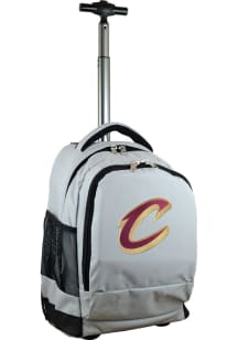 Mojo Cleveland Cavaliers Grey Wheeled Premium Backpack