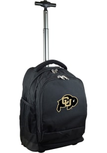 Mojo Colorado Buffaloes Black Wheeled Premium Backpack