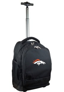 Mojo Denver Broncos Black Wheeled Premium Backpack