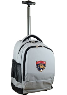 Mojo Florida Panthers Grey Wheeled Premium Backpack