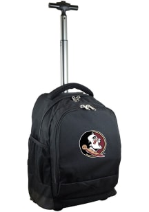 Mojo Florida State Seminoles Black Wheeled Premium Backpack
