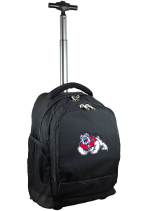Mojo Fresno State Bulldogs Black Wheeled Premium Backpack